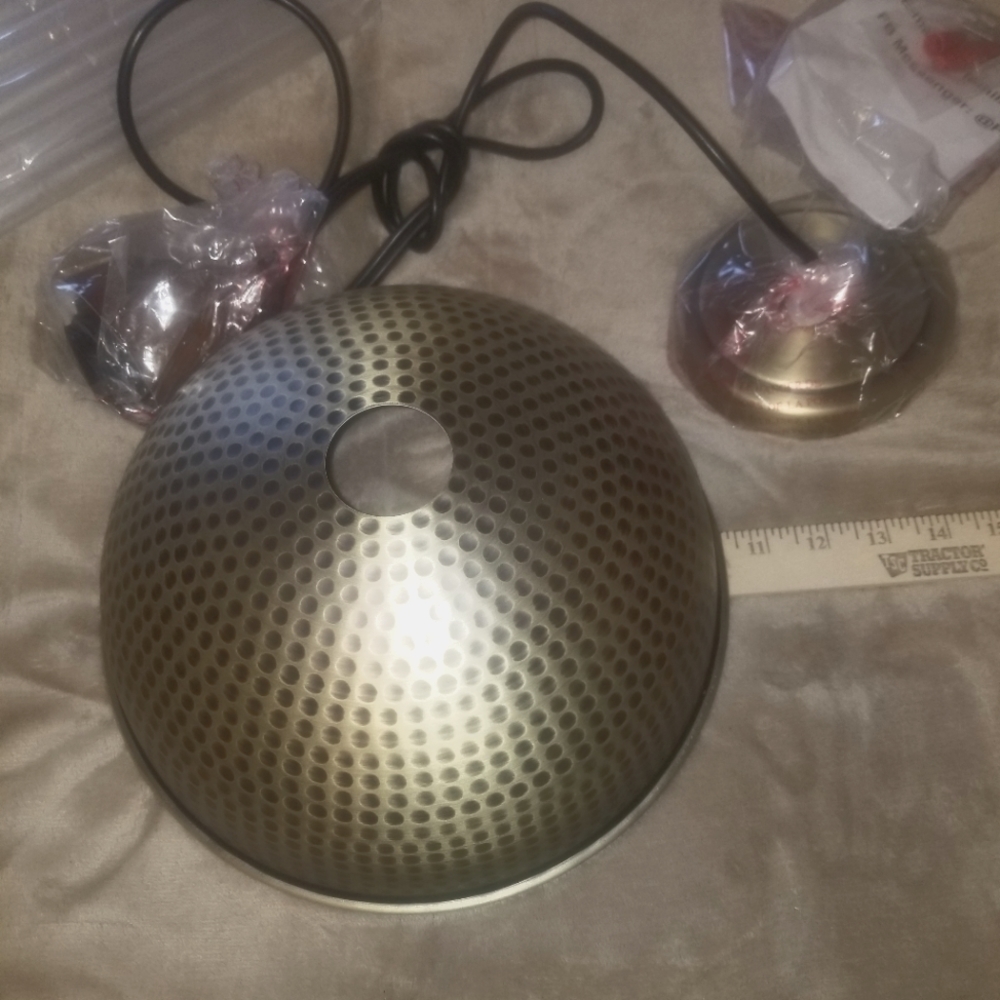 Dome pendant light New